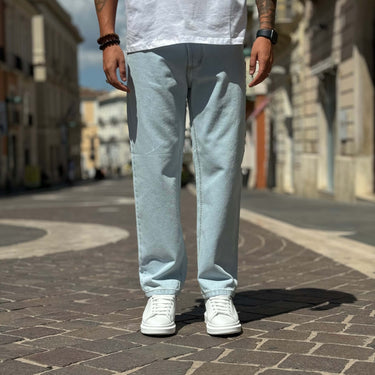 Jeans azzurro chiaro baggy fit - FLAG STORE